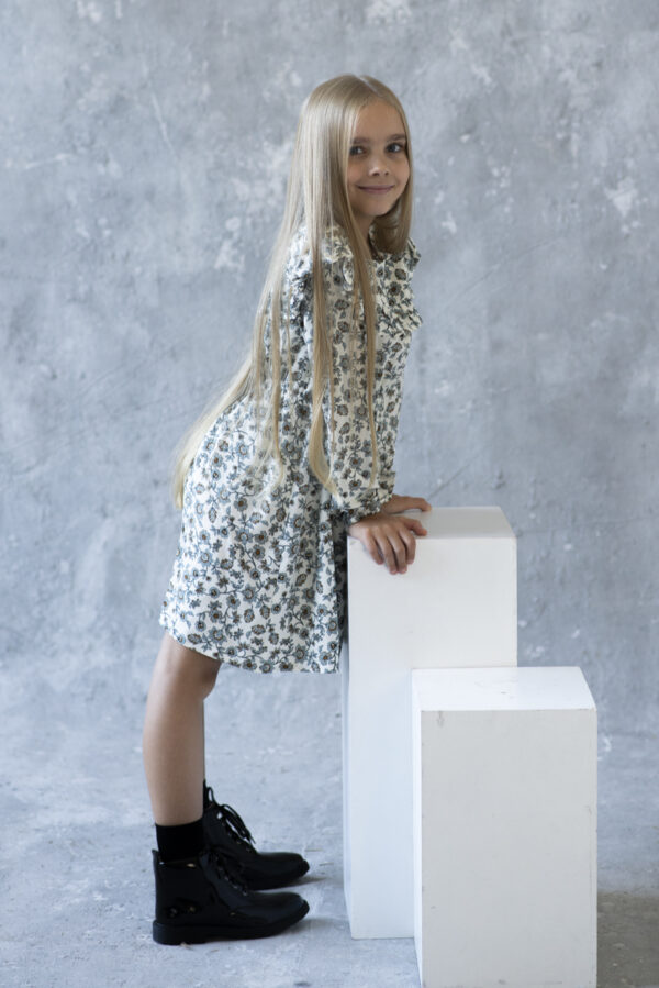 Suknelė "ŠERKŠNAS" su gumute - Image 6