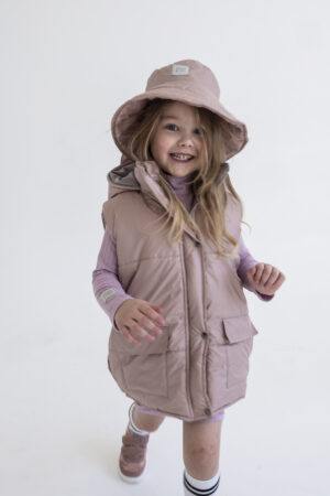 Liemenė BEIGE/ŠVELNIAI ROŽINĖ